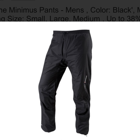montane Pants Montane Lightweight Rain Shell Pants Sz L Poshmark